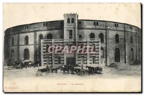 Beziers Cartes postales Les arenes