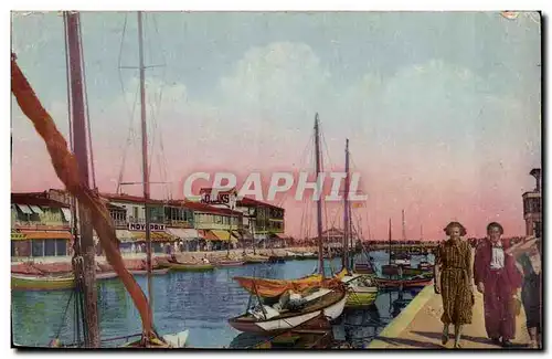 Palavas les Flots Cartes postales Le port et le quai Gilbert