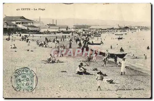 Cette Cartes postales La plage