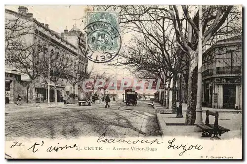 Cette Cartes postales Avenue Victor Hugo