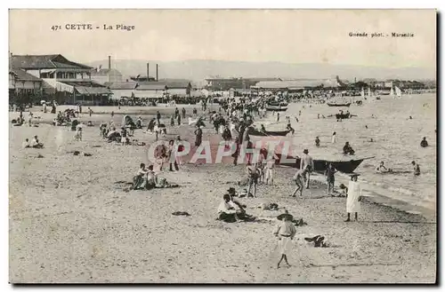 Cette Cartes postales La plage