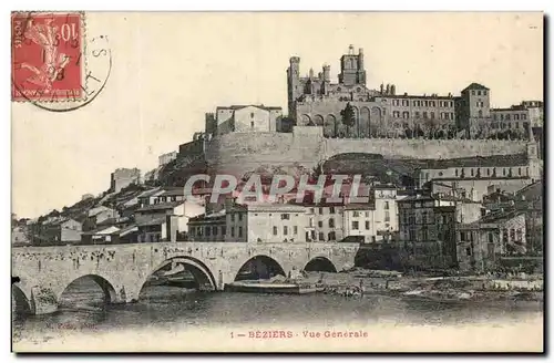 Beziers Cartes postales Vue generale