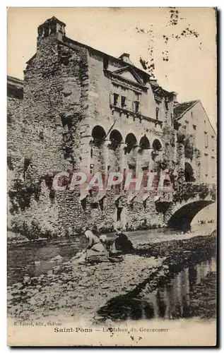 Saint Pons Cartes postales La maison du gouverneur