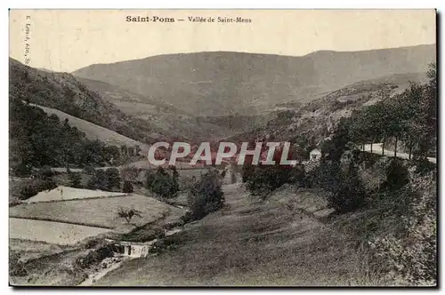 Saint Pons Cartes postales Valle de Saint Mens