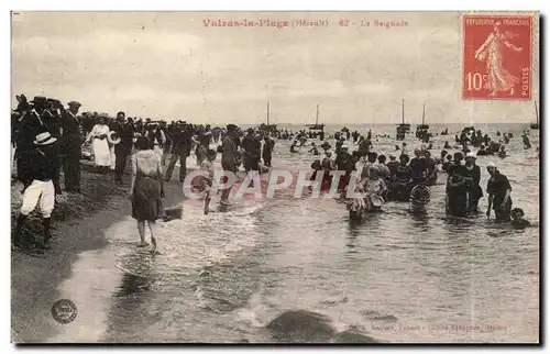 Valras la plage Cartes postales La baignade