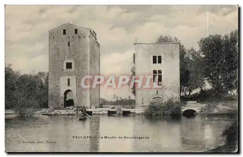 Paulhan Ansichtskarte AK Le moulin de Rocmengarde (mill)