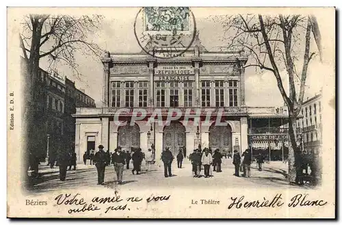 Beziers Cartes postales Le theatre