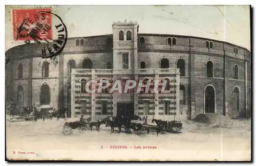 Beziers Cartes postales Les arenes