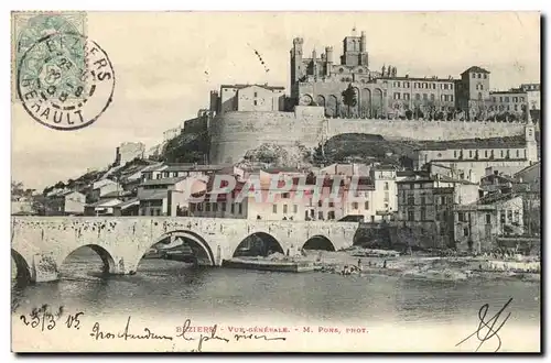 Beziers Cartes postales Vue generale