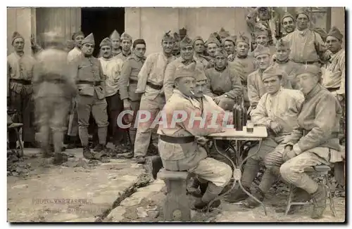 Montpellier CARTE PHOTO Militaria Militaires TOP