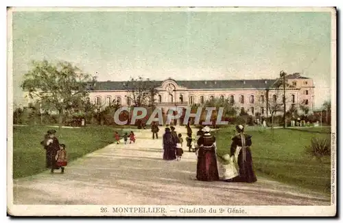 Montpellier Ansichtskarte AK Citadelle du 2eme genie