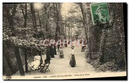 Lamalou les Bains - Allee de la Mine - Cartes postales