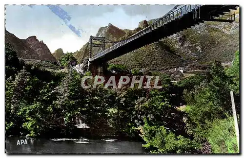 Lamalou les Bains - L&#39Orb sous le pont suspendu - Cartes postales