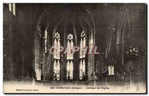 Capestang - Interieur de l&#39Eglise - Ansichtskarte AK