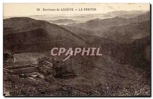 Environs de Lodeve - Les Pertus - Cartes postales