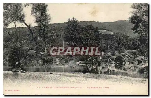Lamalou les Bains - Les Bords de L'Orb - Cartes postales