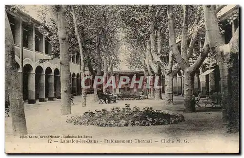 Lamalou les Bains - Etablissement Thermale - Cartes postales