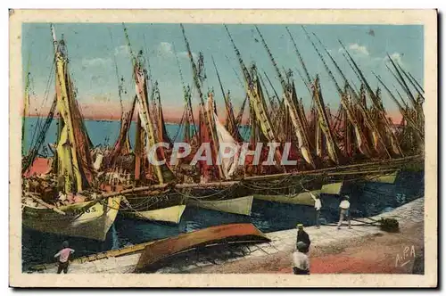 Sete CEtte Cartes postales Le port de peche