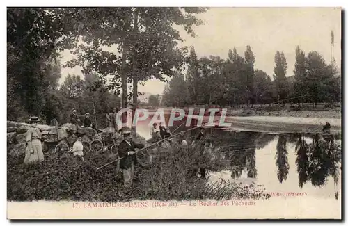 Lamalou les Bains Cartes postales Le rocher des pecheurs TOP