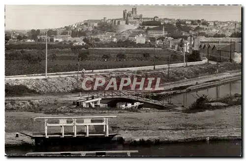 Beziers Cartes postales Vue panoramique de la ville prise des neuf ecluses