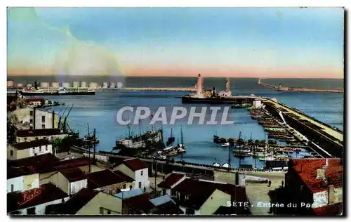 Sete - Cette - Entree du Port - Cartes postales