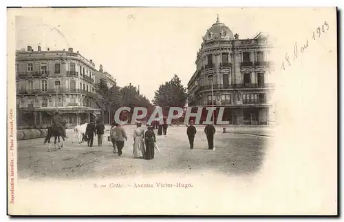 Sete - Cette - Avenue Victor Hugo - Cartes postales