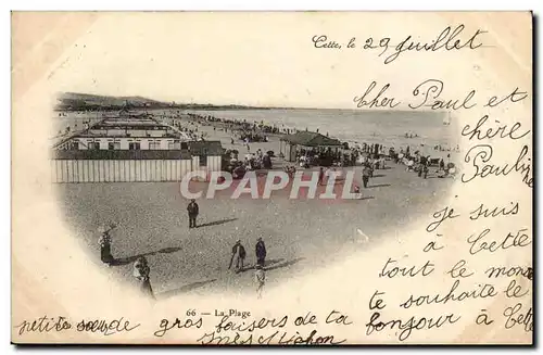 Sete - Cette - La Plage - Cartes postales