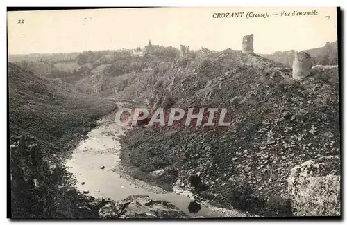 Creuse Crozant Cartes postales Vue d&#39ensemble