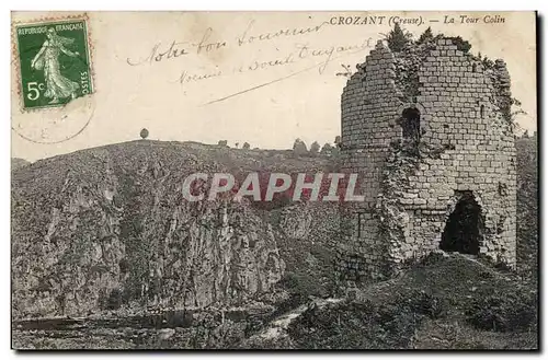 Creuse Crozant Cartes postales La Tour Collin