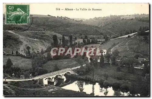 Creuse Cartes postales Ahun La vallee de Busseau