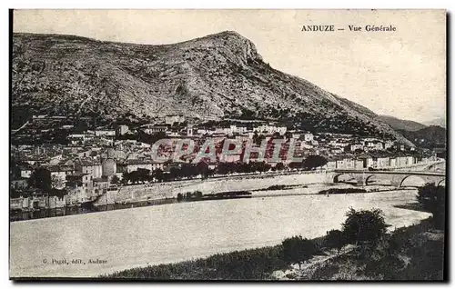 Anduze Cartes postales Vue generale