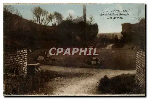 Treves Cartes postales Amphitheatre romain Les arenes