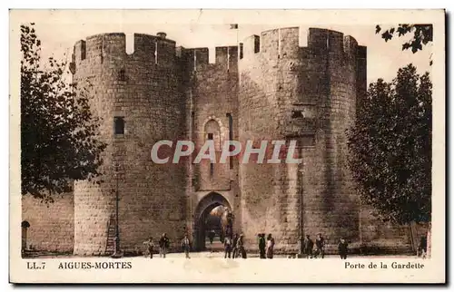 Aigues Mortes - Porte de la Gardette - small tear Cartes postales