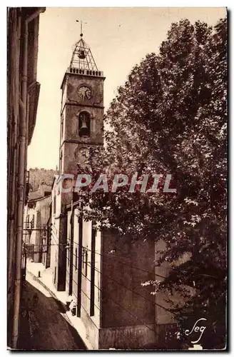 Le Vigan - L&#39Eglise avec sa Tour carree et la Rue de l&#39Horloge Cartes postales