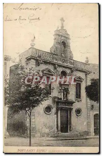 Pont Saint Esprit Cartes postales Chapelle des Penitents