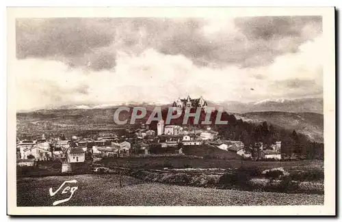 Cartes postales Environs de Montdardier domine par le chateau