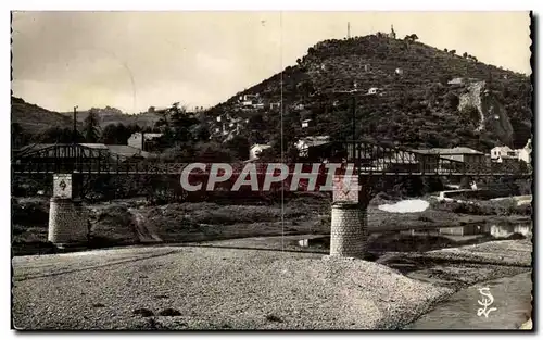 Ales Cartes postales Passerelle sur le Gardon