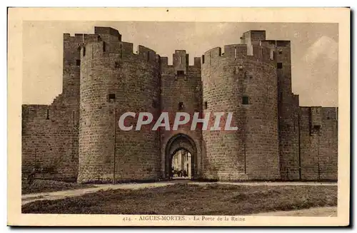 Aigues Mortes Cartes postales La porte de la Reine