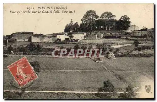 Riverie Cartes postales Vue generale sur la Chatel