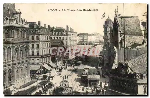 Cartes postales Lyon Place des Cordeliers