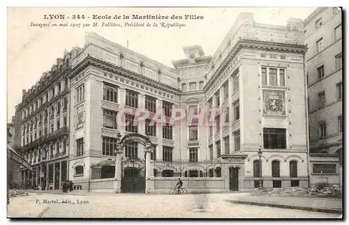 Ansichtskarte AK Lyon Ecole de la martiniere des filles