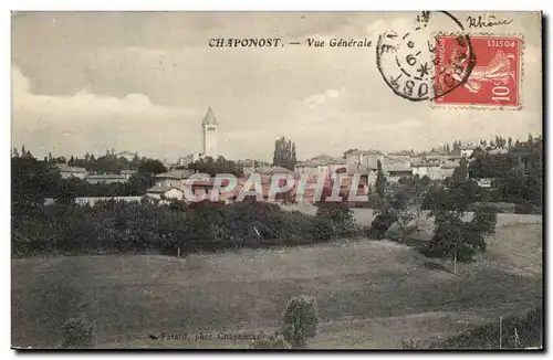 Cartes postales Chaponost Vue generale
