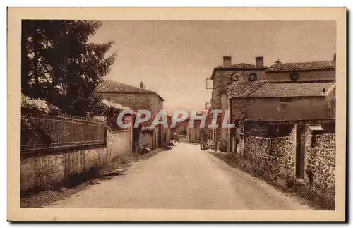Cartes postales St Laurent D'Agny Route de Soucieu en Jarrest