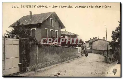Cartes postales Lentilly Aux Charmilles Quartier de la Grand Croix