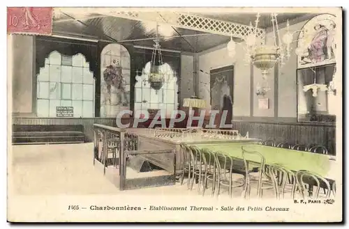 Cartes postales Charbonnieres Etablissement thermal Salle des petits chevaux