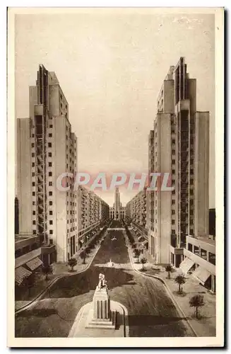 Villeurbanne Cartes postales Nouveau centre d&#39urbanisme avenue de l&#39hotel de ville