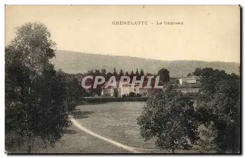 chenelette Cartes postales Le chateau