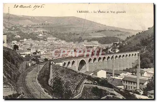 Tarare Cartes postales Le viaduc et vue generale