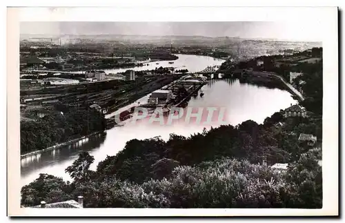 Lyon Ansichtskarte AK Confluent du Rhone et de la SAone