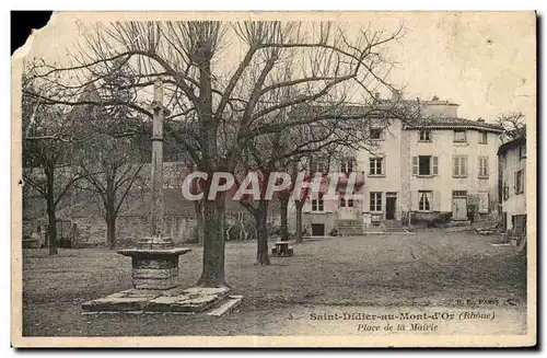 Saint Didier au Mont d&#39or Cartes postales Place de la mairie